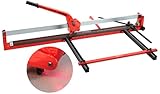 STREND PRO Fliesenschneider 1200mm mit LASER | Fliesen werkzeug PROFI mit TITANIUM schneidrad | 2x Verlängerungsarme, IDEAL für GROSSFORMATFLIESEN | Porzellan, Keramik, Marmor, Glasur, Fliesen