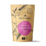 Vita Et Natura® BIO Zyklustee 1 - Bewährter Tee aus traditionellen Frauenkräutern mit u.A. Himbeerblätter - 100% biologisch und naturbelassen