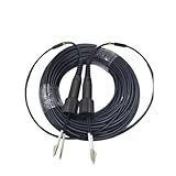 ZHANGGH OM3 2C TPU gepanzerte Brücke 150M200M250M300M LC auf FC SC ST Multimode 2 Kerne 3 mm Verlängerung Glasfaserkabel für den Außenbereich (200 m OM3 SC-SC)