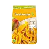 Seeberger Mango 1x300g, Getrocknete Fruchtscheiben aus sonnenverwöhnten Mangos - fruchtig & exotisch im Geschmack - ohne Zuckerzusatz - Power-Snack