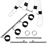 BDSM Bondage Spreizstange Für Frauen Sex, Handschellen Fesseln Sexspielzeug Für Paare Bdsm Set Spreizer Beinspreizer FußFessel, DRAGOSTI Bondage Set Spreitzstangestange Sm Fesseln Für Frau