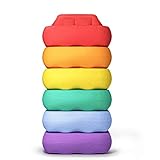 Balanciersteine für Kinder - Spiel- u. Stapelsteine Indoor & Outdoor - Balance Steine Kinder - Balancier Set - Stepping Stones (Classic)