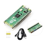 Waveshare Pi-Pico-2-W-CC Package, RPi Official Pico 2 W Microcontroller Board with Pre-Soldered Header (Color-Coded), RP2350 Chip, Dual-Core & Dual-Architecture Design, Supports WiFi & BT5.2