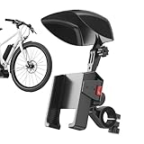 Handyhalterung für Motorrad | 360 Grad drehbare Smartphone-Halterung – vibrationsfreie und wasserdichte Handyhalterung für Lenker für Camping, Mountainbike, Strand und Stadtverkehr