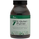 Gesund & Leben | Neues Design | doc nature's Bio-7-Kräuterpulver 150g | nach Bertrand Heidelberger | Pflanzliche Bitterstoffe in Rohkostqualität | vegan