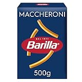 Barilla Pasta Nudeln Klassische Maccheroni n.44 aus hochwertigem Hartweizen immer al dente 500 g