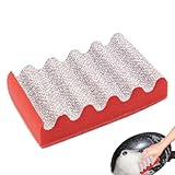 Grillschrubbelschwamm - BBQ Grillreinigungsbürste, Grillreinigungsbürste, Bratpfannenreinigungsbürste - Küchenreinigungsbürste, Haushaltsgeräte, Grillreiniger, Zubehör für Außengrills