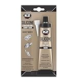 ZentimeX Hochtemperatur-Silikon-Dichtstoff, Silikondichtmasse, hitzebeständiger Dichtstoff für Haushalt, Auto, Fahrzeuge, Backöfen, Ofenfensterverglasung, Elektroherde, Herdplatten, Kochflächen, Ölwan