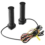 1 Paar 12 V 22 mm elektrischer Heizgriff Griff Universal Motorrad Heiße Griffe Temperatur Einstellbarer Motorradheizheizte Handgriffe