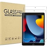 ProCase [2 Stück Schutzfolie für iPad 10,2 Zoll 9. / 8. / 7. Generation 2021/2020/2019, Displayschutzfolie 9H Gehärtetes Glas Screen Protector Folie –Klar