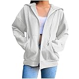 Angebote Kapuze Damen Rundkragen Loungewear Casual Pullover gestreift Bolero mit großer Tasche Frühling übergroße Laufjacke Angebote