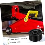 LOLIPPYY Hydraulischer Wagenheber Vorderrad Ersatzset aus Qualitätsstahl Drehbares Gummipad für Verbesserte Stabilität und Manövrierfähigkeit Installieren für Werkstatt und Autoreparatur
