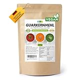 EWL Naturprodukte Guarkernmehl für Eis 1kg, Guar Gum Vegan und Glutenfrei, Bindemittel E 412 3.500 cps, in Deutschland kontrolliert und abgefüllt