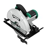 Hoteche 2300W Handkreissäge, 255MM TCT-Sägeblatt, 3300U/min, Aluminiumgehäuse, Farbbox