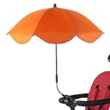 Sonnenschirm für Kleinkinder, Kinderwagen, tragbarer Stuhl-Sonnenschirm für Kinder, Sonnenschirm für Strandstuhl, Rollstuhl, Reisen Fanelod