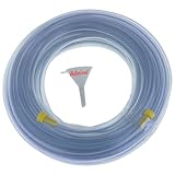 KAYSER 857501 Schlauchwasserwaage Länge 15 m komplett mit Stöpseln und Trichter