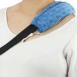 Gepolsterte Armschlinge für Nacken, schmal, Nackenriemen, Kissen, Komfort-Schulterstütze, Rotatorenmanschette, Operation, Arm-Wegfahrsperre, gepolsterter Bezug, Kissen, Handgelenk, Handverletzung, 2