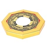 TIKATARER Lucky Mirror, Klatschspiegel Scrying Mirror Chinese Feng Shui Geschäft Lucky (Durchmesser 13,5 cm konvexer Spiegel)