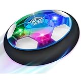 Air Power Fußball Wiederaufladbar - Leuchtender Schwebender Ball für Kinder - Indoor Spielzeug mit LED - Fußball Geschenke Jungen