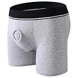 Ruamilyy Boxershorts Herren Slips Hohl Unterwäsche Männer Sissy Dessous Cut Out Bikini Sexy Open Front Unterwäsche Strap on Boxers Underwear Herren Einteiler Unterwäsche