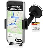 Wicked Chili Universal KFZ Halterung kompatibel mit iPhone 16, 15, 14, 13, Samsung Galaxy A15, A55, Google Pixel, Universal Autohalterung mit Saugnapf (Made in Germany, für Hülle und Case)