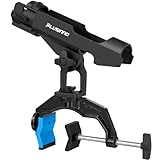 PLUSINNO Angelrutenhalter für Boote, mit vergrößerter Klemme, innovatives doppeltes V-Design, passend für runde und quadratische Bootsrohre, Angelzubehör, Angelgeschenk für Herren, 1er-Pack