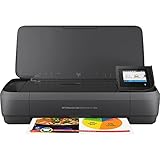 HP Officejet 250 Mobile Aio Tintenstrahldrucker A4 WiFi schwarz – Multifunktionsgerät Tintenstrahldrucker Thermo, 600 x 600 DPI, A4, 216 x 356 mm, Farbe