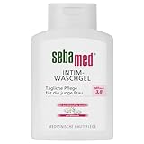 Sebamed Intim-Waschgel pH-Wert 3,8, für die natürlich sanfte Reinigung im Intimbereich, hilft, den Hautschutzmantel zu erhalten, 200 ML