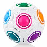CUBIDI® Original Regenbogenball. Geschicklichkeitsspiel für Kinder und Erwachsene. Spannendes 3D Puzzle-Ball Knobelspiel für Mädchen und Jungen ab 6 Jahren. Fördert räumliches Denken