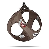 Vest Harness curli Clasp Cord Brown L