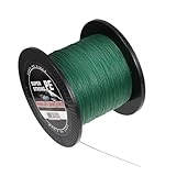 Toddmomy 500M Geflochtene Angelschnur für Strang Pe Angelschnur Hochwertige Langlebige und Empfindliche Schnur für Felsfischen Bootsfischen und Uferfischen