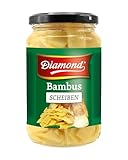 DIAMOND Bambusscheiben, eingelegtes Asia Gemüse im Glas, geeignet für Wok-Gerichte, low carb - 6 x 330 g