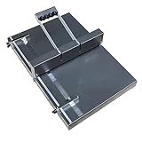 Manuelle Falzmaschine zum Falten und Ritzen von Papier – ideal für Visitenkarten, Fotos und Grußkarten