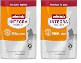 animonda INTEGRA PROTECT Katzenfutter Renal (Niere) (1 x 1,2kg), v von Veterinären empfohlen bei Niereninsuffizienz, Hochwertiges Diätalleinfutter für Erwachsene Katzen (Packung mit 2)