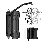 MADAMO Fahrrad Wandhalterung Schwenkbar - Platzsparende Fahrradaufhängung Wand - Bike Wall Mount für Garagen Ordnung - Universelle Halterung für alle Fahrradtypen inkl. E-Bike, MTB & Rennrad - 1 Stück