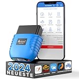 AUTOPHIX Nexlink OBD2 Bluetooth 5.0 Diagnosegerät Auto für Autos und Motorräder, OBD2 Bluetooth Adapter Prüfung Motorlicht Smog Prüfung OBD2 Diagnosegerät Bluetooth für iOS und Android