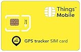 SIM Card for GPS Tracker - Things Mobile - Global Coverage, GSM/2G/3G/4G Multioperer Network without holding, reduction and competitiveness. €50 incl. credit card +€10 free