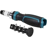 Makita Ratschen-Schraubendreher mit Bits (8 in 1, Links-/Rechtslauf, Torx, Kreuz, Flach) E-10942, Grün