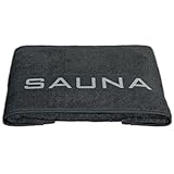 Delindo Lifestyle Saunatuch Colares, XXL Frottee Saunahandtuch für Damen und Herren, Baumwolle, schwarz, 80x200 cm groß