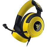Razer Kraken V4 X Pokémon Edition - Kabelgebundenes USB-Gaming-Headset - Triforce 40mm-Treiber - ausziehbares Nierenmikrofon - Surround Sound - Chroma RGB - PC & Konsole über USB-C | Pokémon Kanto
