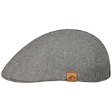 CHILLOUTS Shelton Hat, Schiebermütze aus 100% Baumwolle, Herren Flat Cap, S-M, grau