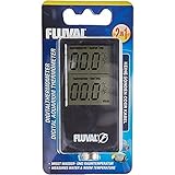 Fluval kabelloses 2 in 1 Digitalthermometer misst die Wasser- und Raumtemperatur