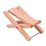 SAFIGLE Gitarren-Fußbank Gitarrenpedal aus Holz Gitarrenständer für die Wand fußhocker Gitarren-Fußbänke aus Holz Pedal aus Gitarrenholz Massivholz Zubehör Fußstütze hölzerne gitarre