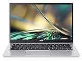 Acer Swift 1 (SF114-34-P98C) Ultrabook / Laptop 14 Zoll Windows 11 Home in S-Mode - FHD IPS Display, Intel Pentium N6000, 4 GB LPDDR4X RAM, 128 GB eMMC, Intel UHD Graphics, Silber