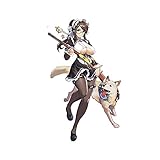 13 cm x 7,8 cm süße Maid-Grafik-Autoaufkleber für Last Origin Vinyl Car Wrapping