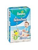 Splashers Schwimmwindeln, Einweg-Badehose, Größe S (12 Stück)