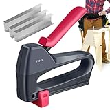 Manueller Nagler – Druckluftbefestigungswerkzeug für Hand, ergonomisches und kompaktes Nagelzubehör für Holzkisten und Befestigung von Kabeln