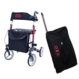 SET! Neu! Leichtgewicht, Aluminium, klappbarer Rollator mit bequemer Transporttasche!