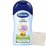 usy Bundle für Bübchen Pflege Lotion mit Sonnenblumenöl & Sheabutter (400ml Flasche) + usy Block