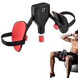 Adjustable Hip & Thigh Machine, Oberschenkeltrainer, 0-120lb Einstellbarer Widerstand Beckenbodenmuskeltrainer, Innenschenkel-Trainer und Hüfttrainer Trainingsgerät für Frauen und Männer (Zählen)